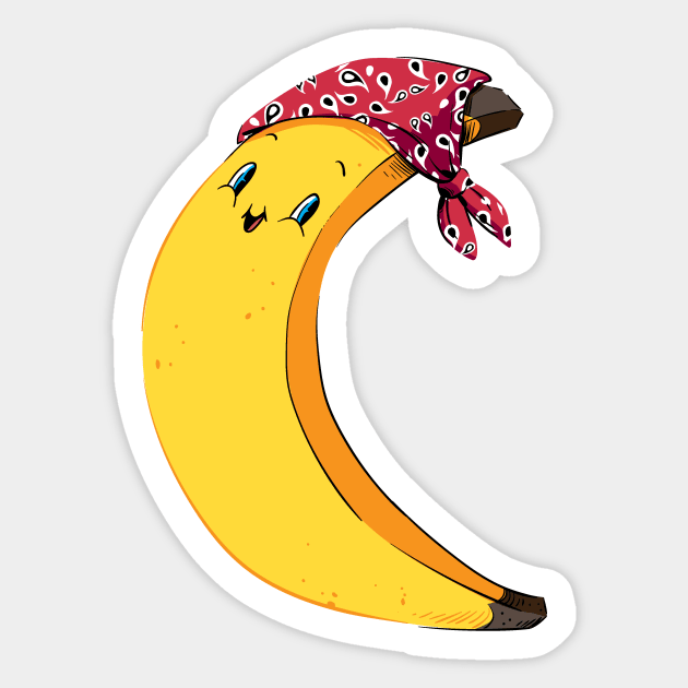 Bandanana Sticker by alirthome